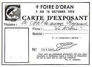 Oran documents divers 1124